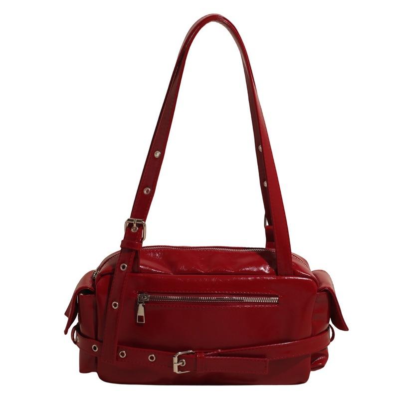 

Универсальная сумка-тоут, новая сумка подмышку, сумка на плечо для работы красный