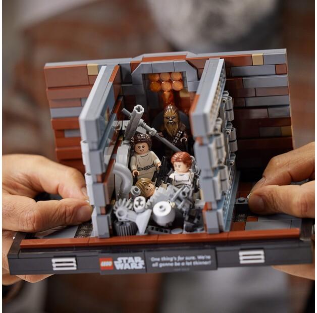 LEGO Star Wars 75339 Диорама: Дробилка отходов на Звезде Смерти