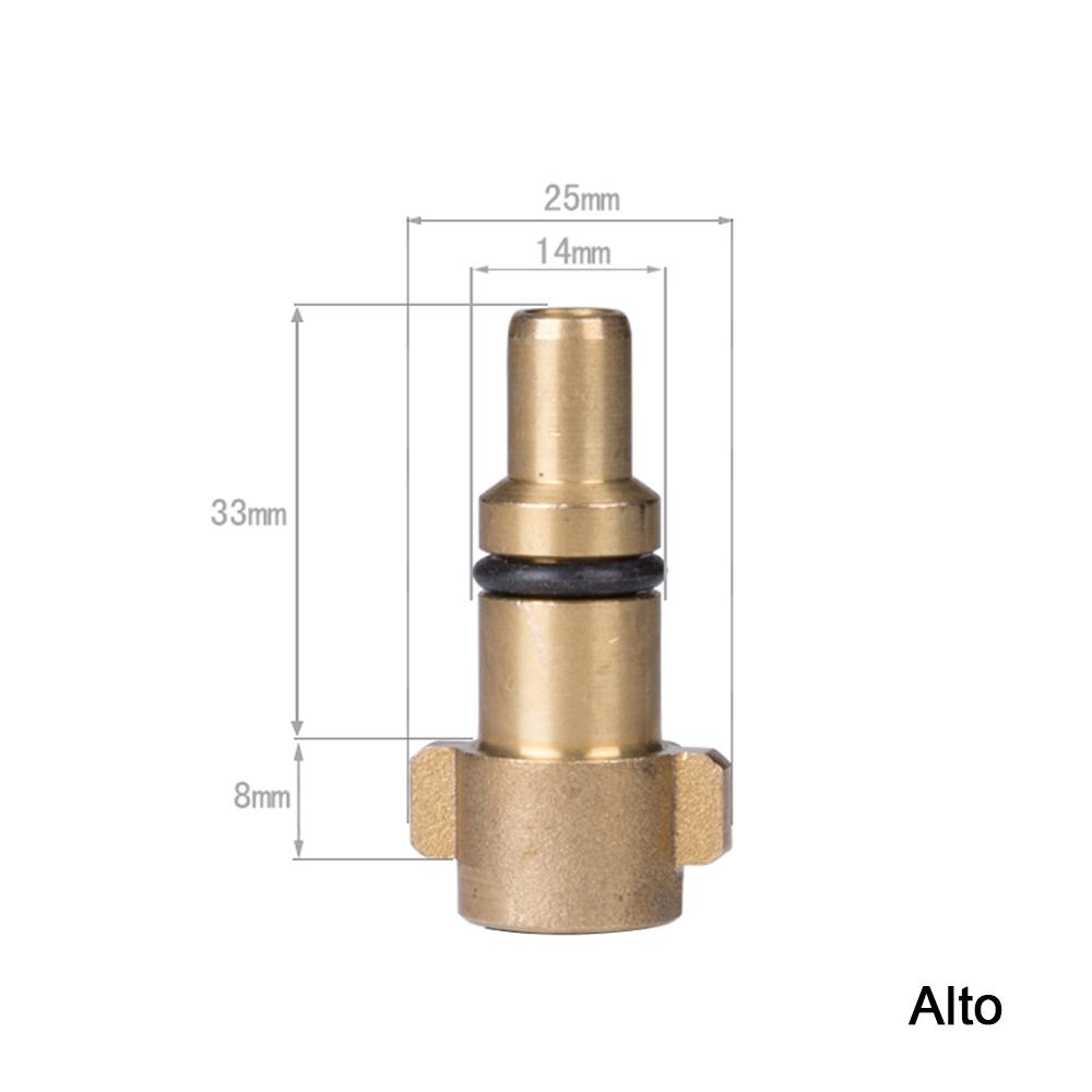 High Pressure Washer Car Washer Brass Adaptor Snow Foam Jointr Karcher Lavor Huter AR Makita Interskol Bosche Alto Patriot Bort