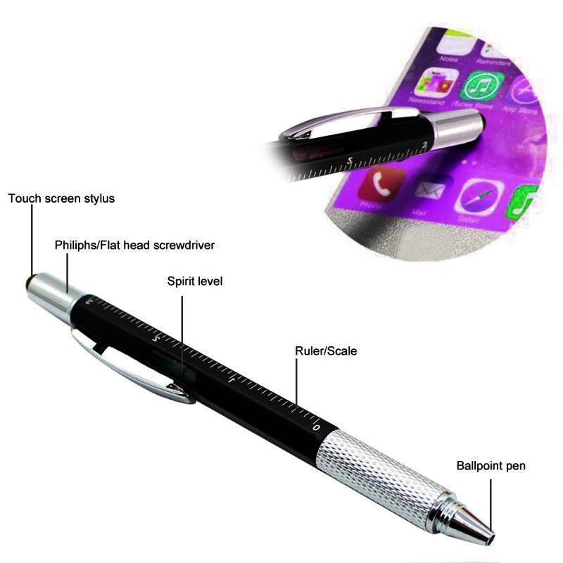 

Multifunction Twist Pen: Gift, Tool, Poly Spin & Equation Play Black Shell, Black Ink