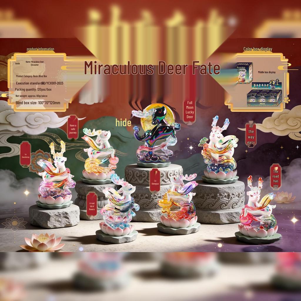 Roly-Poly Tang Dynasty Blind Box: Ancient Style Ornaments & Desktop Toys