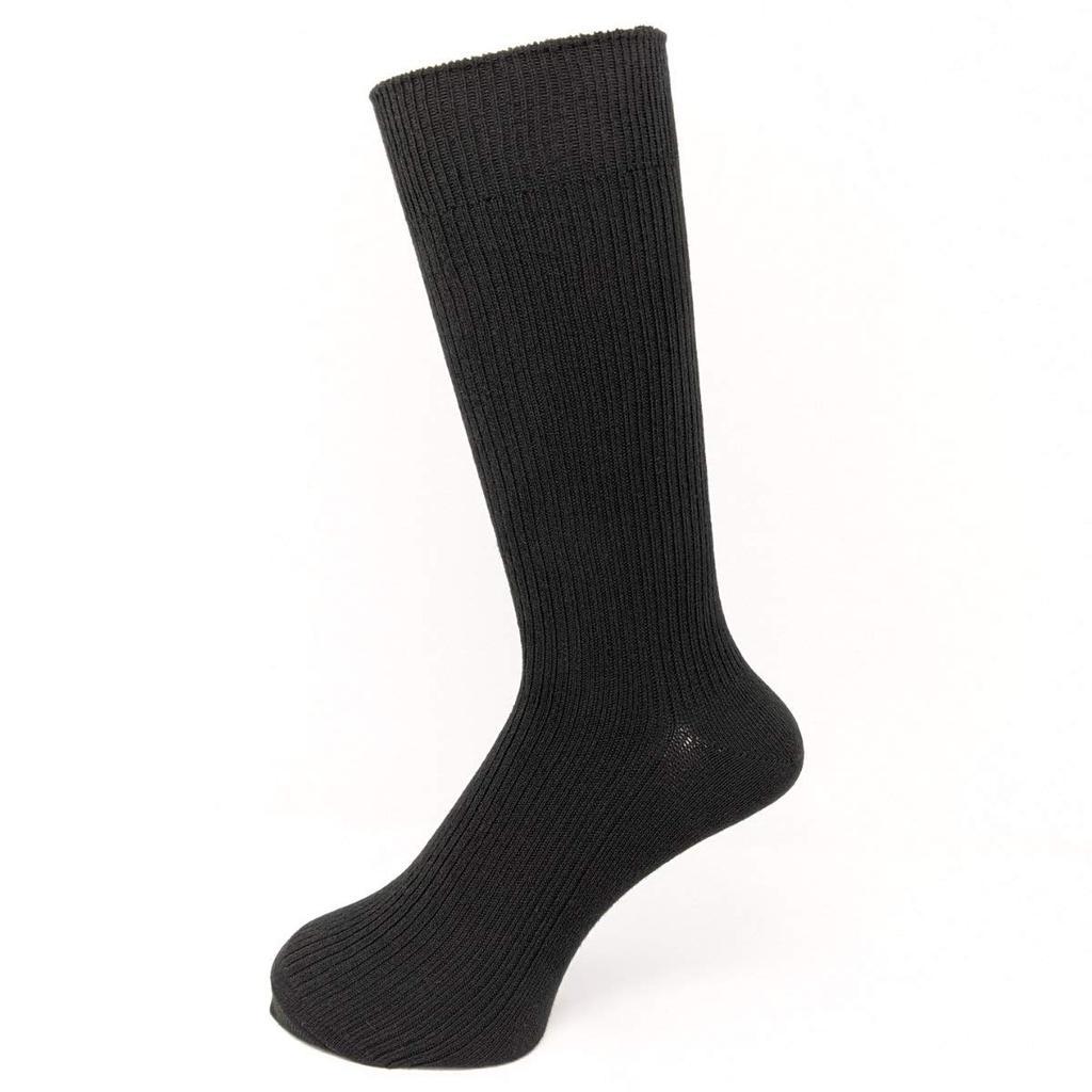 Remocoro Toyobo Silver World Antibacterial Business Ribbed Set Japanese-Made Socks, Men's Pattern, 5-Pair (25.0-27.0 Cm, Assorted)