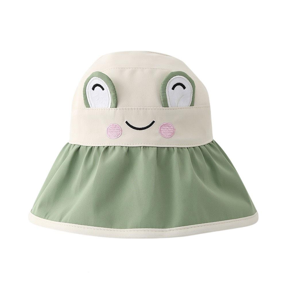 Adjustable Summer Beach Cap Big Brim Children Sun Hat Cute Kid Sun Protection Hat  Girl