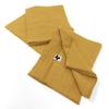 Set of 3 "Gaïa" Napkins 40 X 40 Cm "Cotton Gauze" - Gaïa Safran