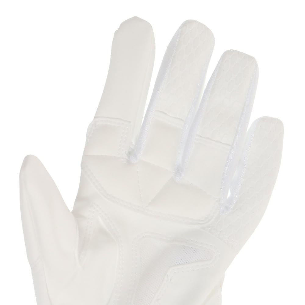 Mizuno Baseball Fielding Left High School Baseball Rules Compliant 1EJEY26010 Glove, Hand, Model, (White/JM/Jr)