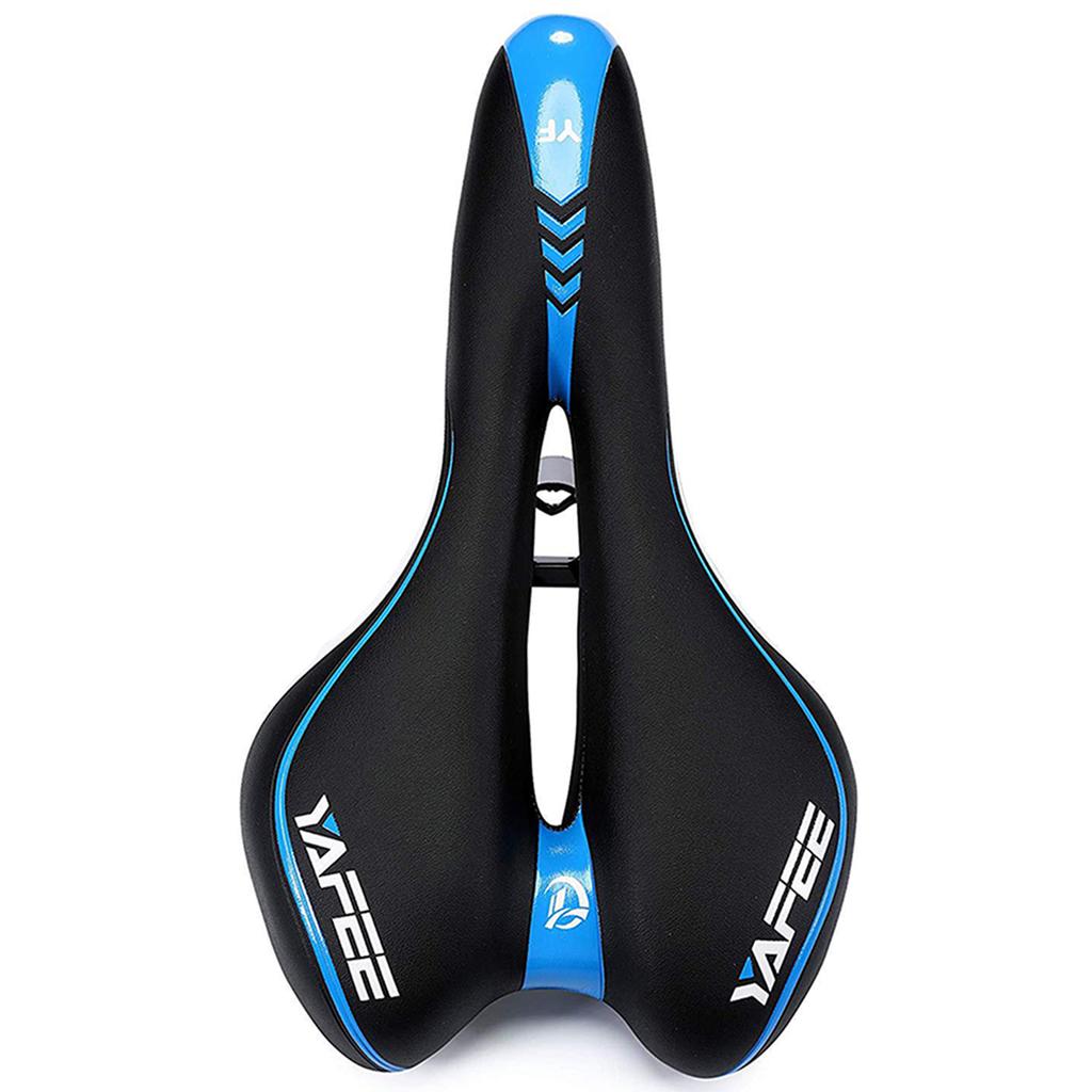 Sella per bicicletta MTB Mountain Road Bike Seat Hollow Gel Comodo cuscino da ciclismo Sella per cyclette per uomo e donna