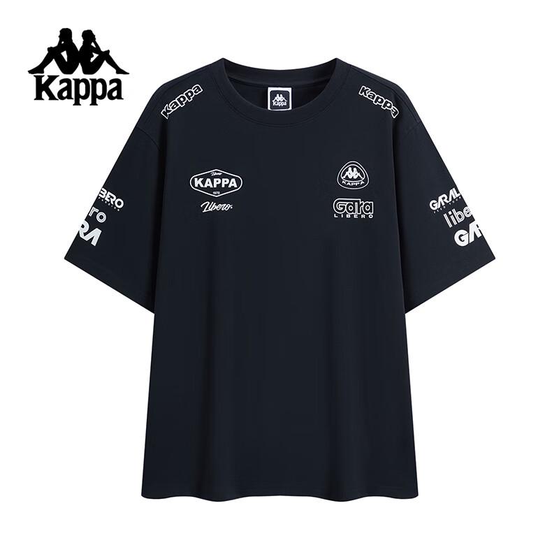 Kappa Unisex 2025 Summer Pure Cotton Loose Fit T-Shirt KPCGCTD73
