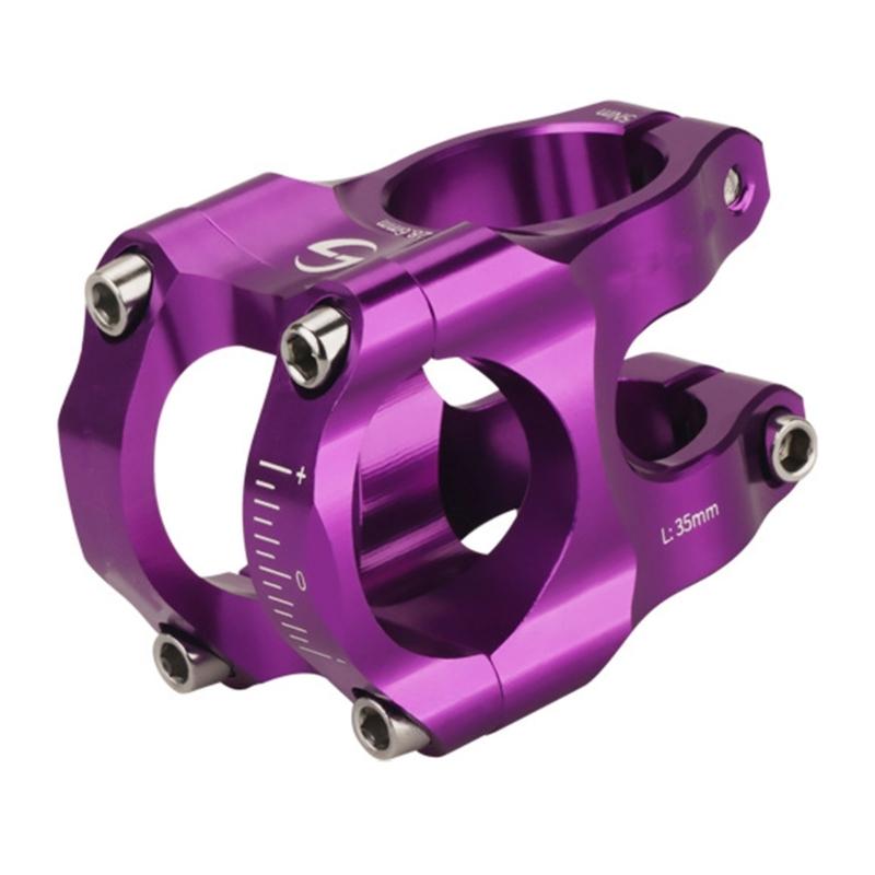 High Strength Short Handlebar Stem Aluminum Alloy Road Bike Stem Light Weight Bike Handlebar Stem for Most Bike