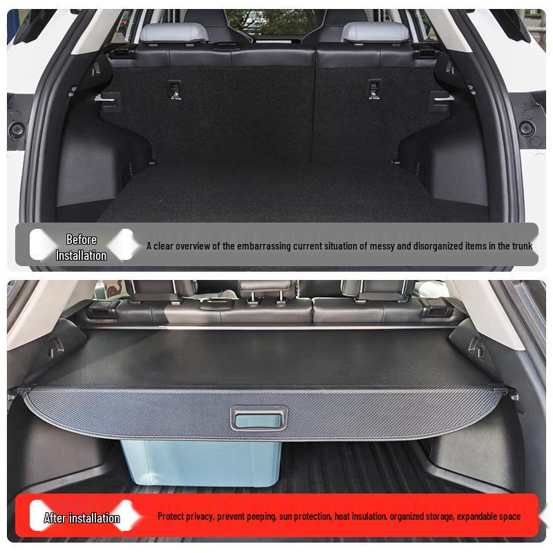 Changan Qiyuan Q05/Q07 Trunk Sunshade and Tailgate Storage Divider (Fits 23-26 Models)