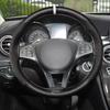 38cm Steering Cover 38cm Soft Anti Slip DIY Hand Sewing Wear-resistant Car Steering-Wheel Braid With Needles Thread