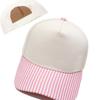 Striped Baseball Hats Polka Dot Sunscreen Hat New Trucker Hat  Casual Wear