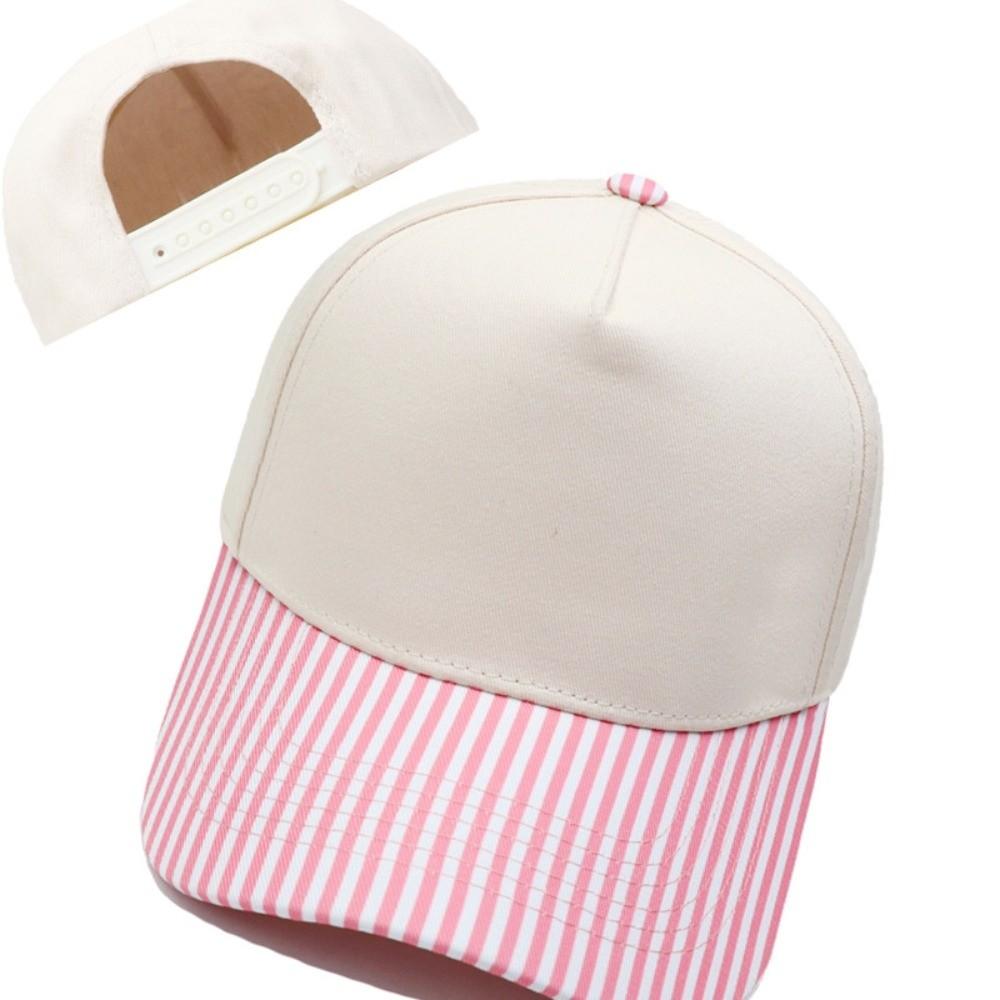Striped Baseball Hats Polka Dot Sunscreen Hat New Trucker Hat Casual Wear