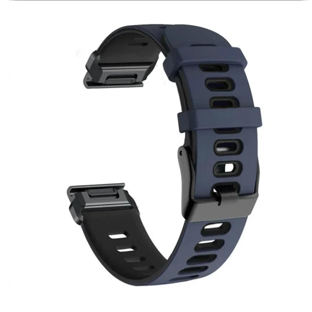 

Для Garmin Instinct 2X / Instinct 2 Ремешок Quickfit Ремешок для часов 22 мм 26 мм Ремешок Силиконовый браслет Для Garmin Fenix 6X 6 Pro 7X 7 5X Quickfit 22mm