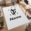 LOS (1) Personalizowany dywanik biurowy z imieniem Stylowa dekoracja do salonu, sypialni, kuchni