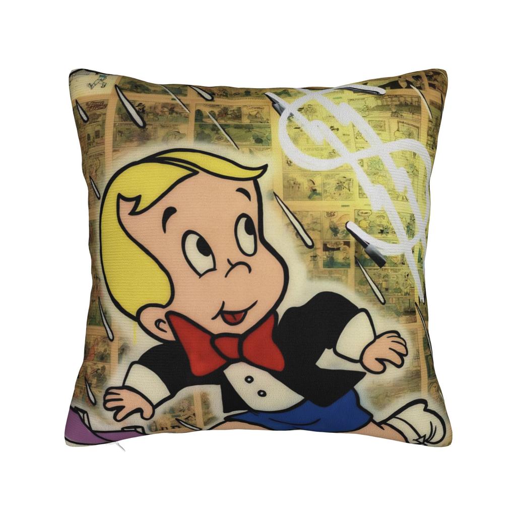 Alec Monopolys Pillow Cover Accessories Printed Cushion Cover Decor Throw Pillow Case Cover Home Multiple Sizes