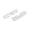 Chrome Car A/C Vent Outlet Paddle Trim Strip For BMW F15 F85 F16 F86 X5M X6M X5