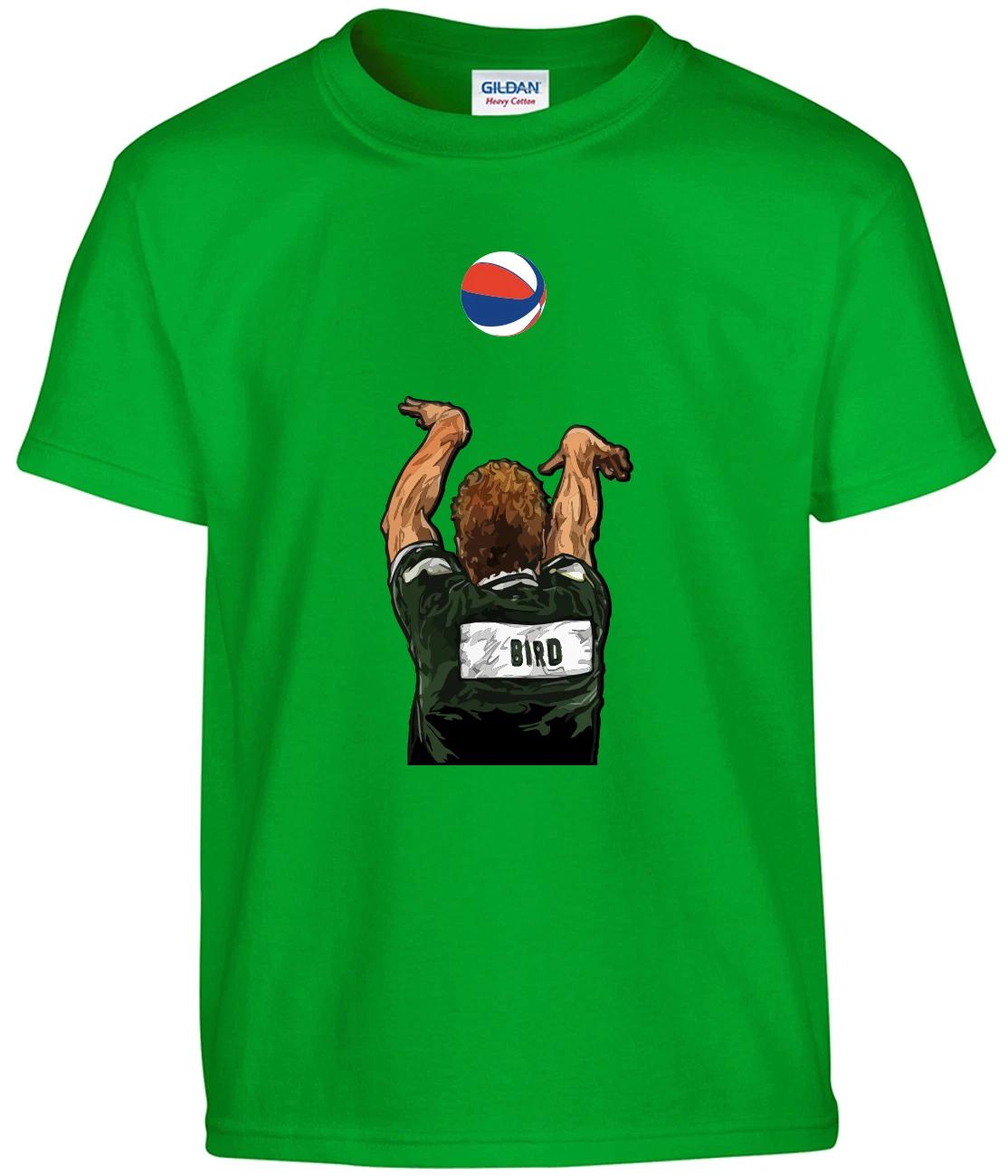 GREEN Larry Bird Boston Celtics 3 Point Contest T-shirt shirt jersey S-5XL M