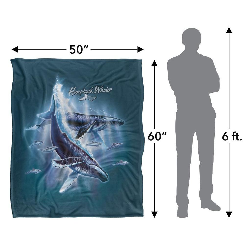 JQ Licensing Silky Whale Supersoft Blanket