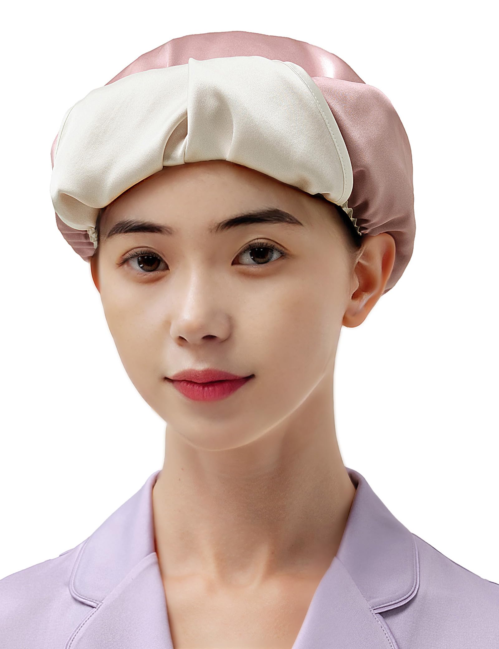 

Шелковая ночная маска LilySilk с широкой эластичной лентой, двухцветная (внутренний и внешний цвет), изготовлена из шелка премиум-класса 6A, предотвращает появление секущихся кончиков и уменьшает сухость, увлажняет и придает красоту. Идеально подходит для