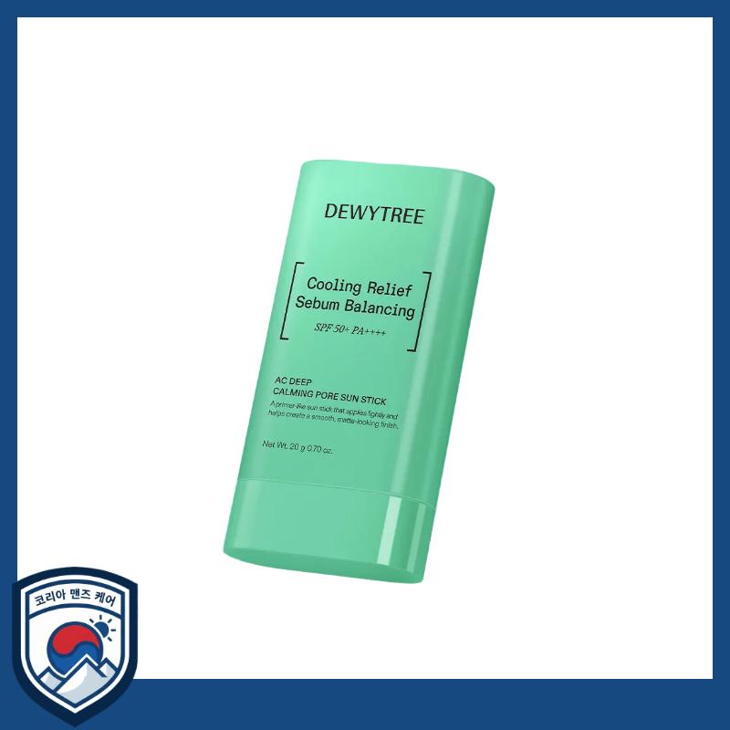 [DEWYTREE] AC Deep Calming Pore Sun Stick 20g SPF50+ PA++++ Non-Sticky Soothing UV Protection for Sensitive & Oily Skin