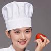 Cuisine restauration travail Chef chapeau hommes femmes couleur unie blanc Chef chapeau Anti perte de cheveux cuisson cuisine Costume chapeau