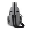 Men's Backpack and Chest Bag 2 In 1 Fashion Small Black Shoulder School Bag for Man Designer Waterproof Sports Travel Bag