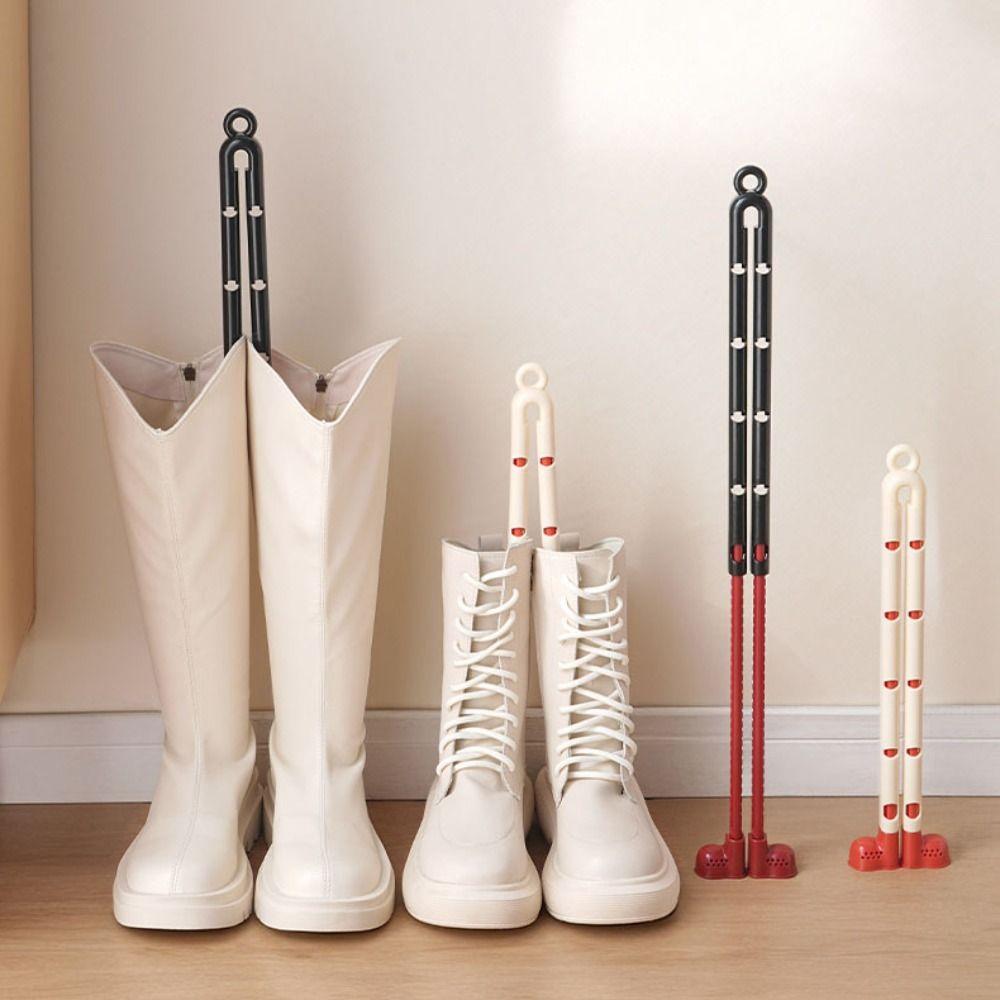 Стійки для високих чобіт, що запобігають деформації, Вішалка для зберігання взуття проти зморшок, Зручний затискач для взуття, Жіночі