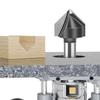 90 Degree V Trench Routers Bit Tungstens Carbides Woodworking Tool For Precise Edging And Grooving