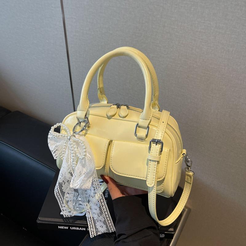 Handbag Women's New Casual Versatile Shoulder Bag Soft Leather Messenger Bag