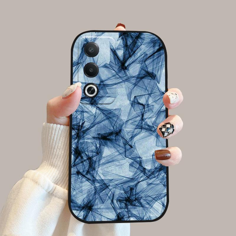 For Oppo A80 5G Case A3 Pro CPH2639 Shockproof Soft Silicone TPU Phone Cover For OPPO K12x A3x 5G Fashion Luxury Fundas Cases