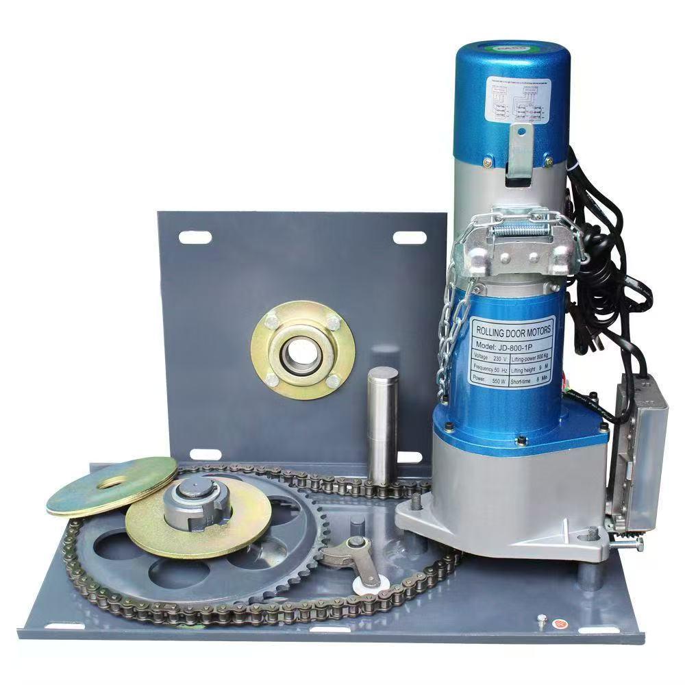 AC300 Electric Roller Shutter Door Motor with Remote Control - 2000kg Capacity for External Garage Doors
