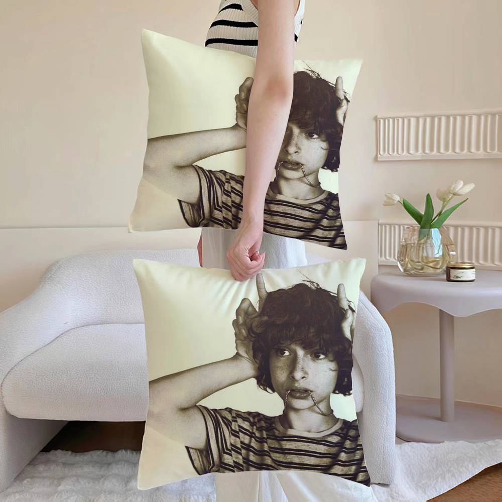 

Финн Вульфхард Наволочка против пылевых клещей Невидимая молния Шелковистый короткий плюш Чехол для диванной подушки 12x12Inch