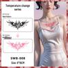 Temperature-Sensitive Succubus Finger Color-Changing Waterproof Tattoo Sticker - Cute Cartoon Design