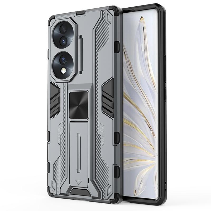 Funda For Honor 70 5G Case Car Magnetic Stand Holder Armor Shockproof Coque For Xonor Honer Honar 70 Honor70 Hard PC Back Cover