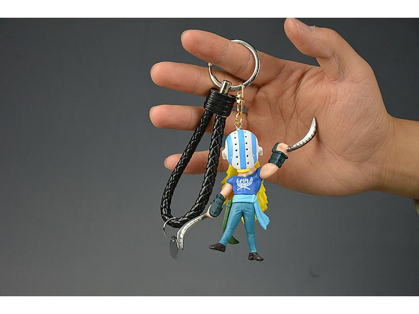 Piraten Schlüsselanhänger Geschenk: Blind Box Anime-Figuren - Monkey D. Luffy, Zoro, Chopper, Ace