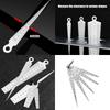 Small Taper Feeler Gauge Set Engineer Grade Taper Measuring Tool Automotive Repair Gaps Gauges Upgrades For Engineers