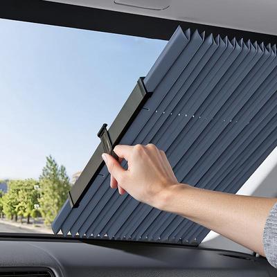 Foldable Car Sunshade Protector Auto Parasol Front Rear Window Sun Visor Winshield Sun Shade Covers Uv Prevention For Car Suv