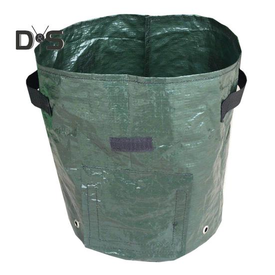 

Мешок для выращивания садовых растений с усиленной ручкой. Отличный дренаж. Удобен в транспортировке. Воздухопроницаемый, многоразовый мешок для выращивания растений. 3Gallon темно-зеленого