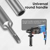 5Pcs SDS Plus Ground Rod Driver 8/10/12/16/20mm Earth Stake Grounding Rod High Hardness for SDS Plus Rotary Hammer Drill Power