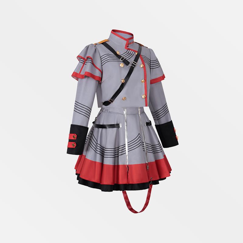 Anime Vtuber Kasane Teto Cosplay Costume Utau Clothing Synthesizer V Teto's Wig Halloween Virtual Singer Costume For Woman