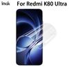 For Redmi K80 Ultra 5G Glass IMAK Hydrogel Film 4th Generation Full Coverage Screen Protector