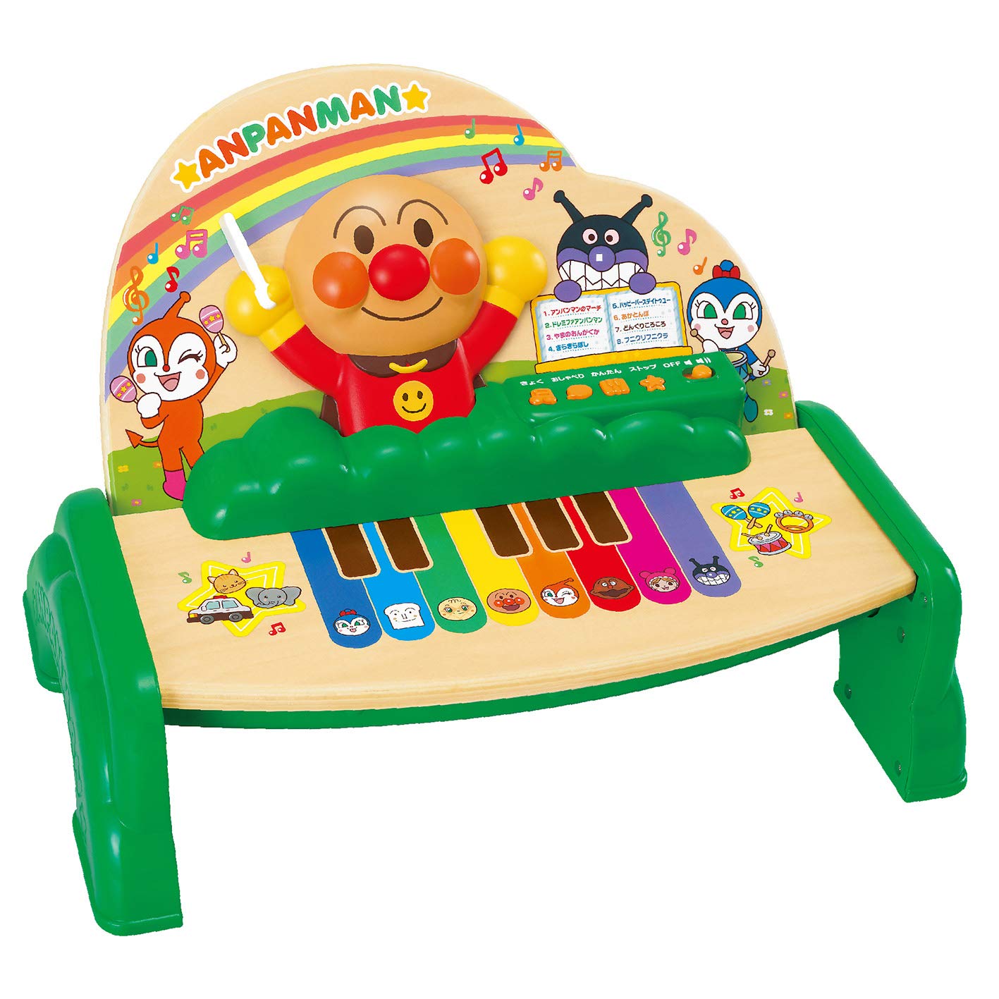 

Anpanman Деревянное нежное сенсорное пианино