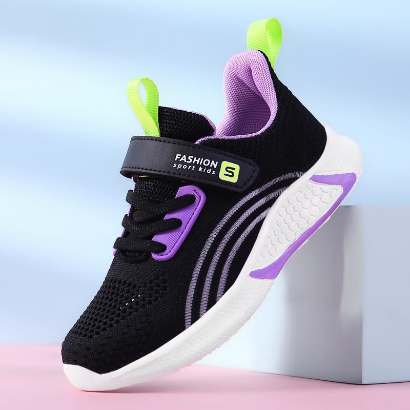 Girls  2025 Spring Breathable Mesh Sports Shoes Size 31, Length 19.8cm