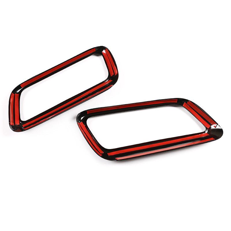 For Land Rover Range Rover Sport (New Energy P400) 18-21 Stainless Steel Black Exhaust Pipe Cover Muffler Pipe Cover Auto Parts