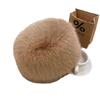 Luxury Faux Fox Fur Fisherman Hat: Thick, Warm Ear Protection, High-End Winter Snow Style