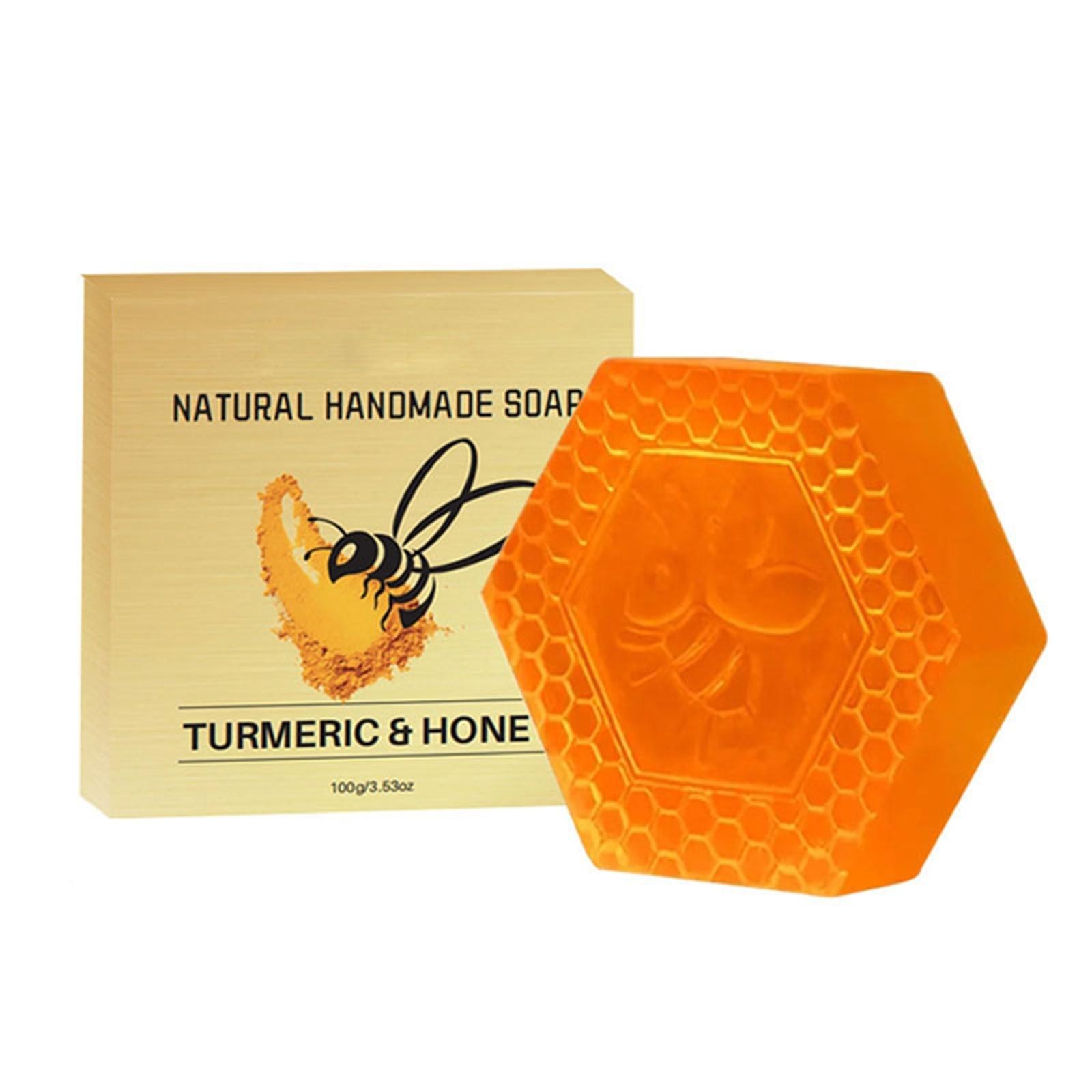 

Мыло для тела с куркумой и медом. Нежное увлажняющее очищающее мыло для кожи тела. Мыло для лица. Улучшает сухость и шероховатость. Балансирует мыло для ухода за кожей. One Size