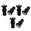 3 Pairs Of Top Fix Screw Rubber Bung Toilet Expansion Bolt Toilet Seat TOP Fixing Toilet Seat Back To Wall Bung Hinge Hole