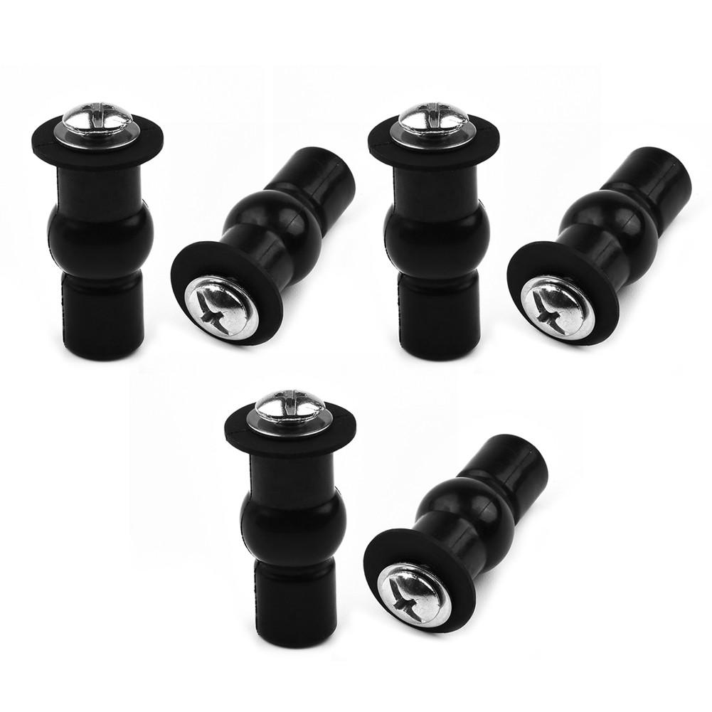 3 Pairs Of Top Fix Screw Rubber Bung Toilet Expansion Bolt Toilet Seat TOP Fixing Toilet Seat Back To Wall Bung Hinge Hole