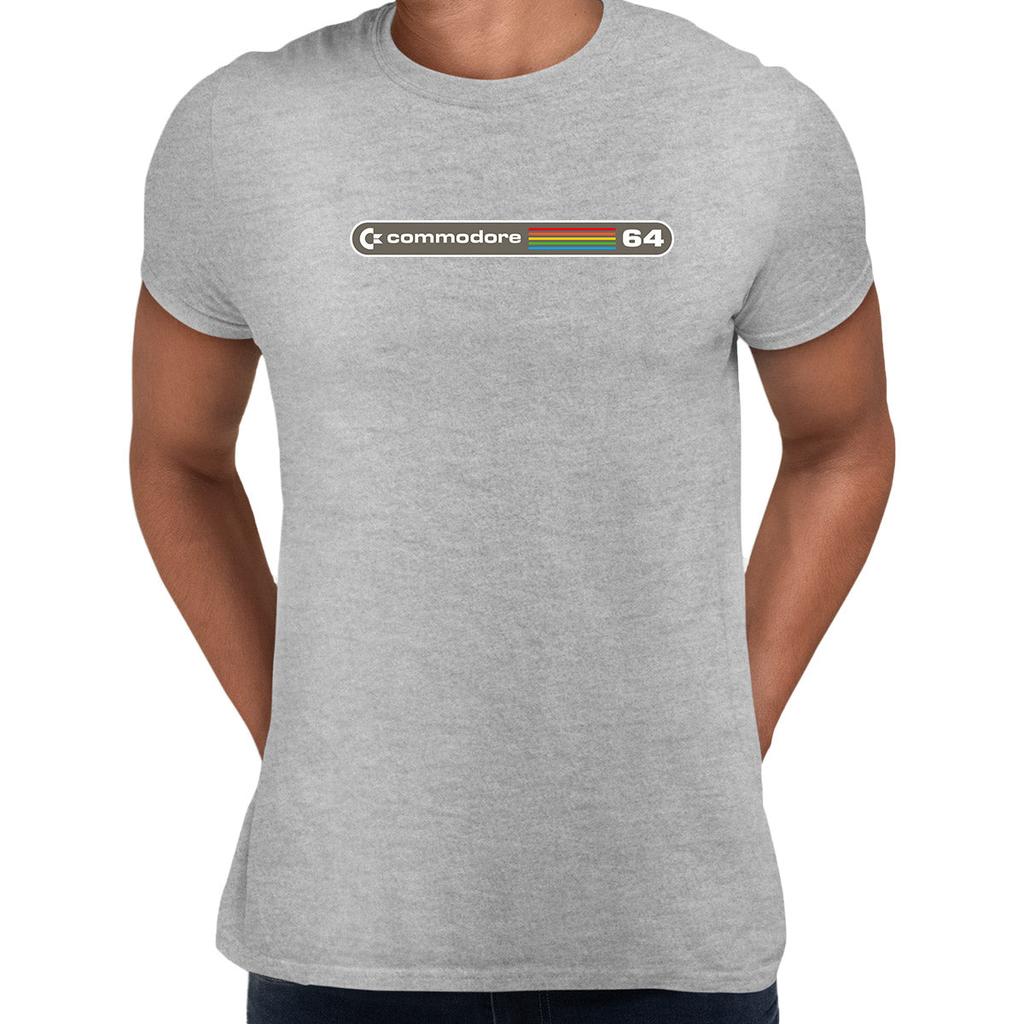 64 Old Retro Gaming Machine Computer Unisex T-Shirt OLD SKOOL Tops