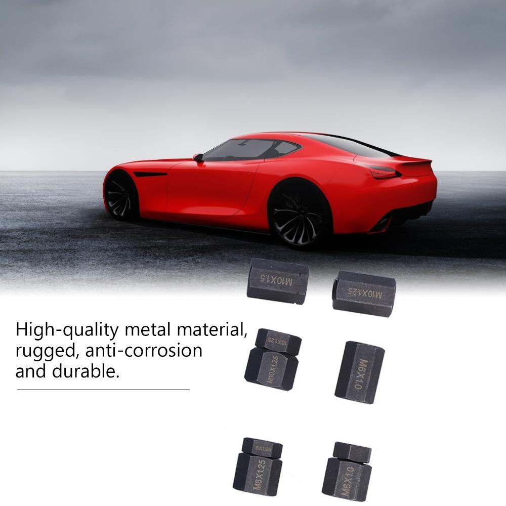 9PCS M6x1.0 Stud Installer Remover Kit M8x1.25 Bolt Extractor Tool  Automotive Fastener Maintenance